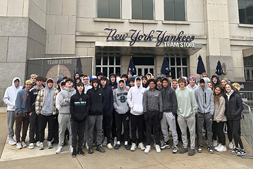 With exclusive access, MacArthur Business students were able to tour Yankee Stadium and discover more about its fascinating history.