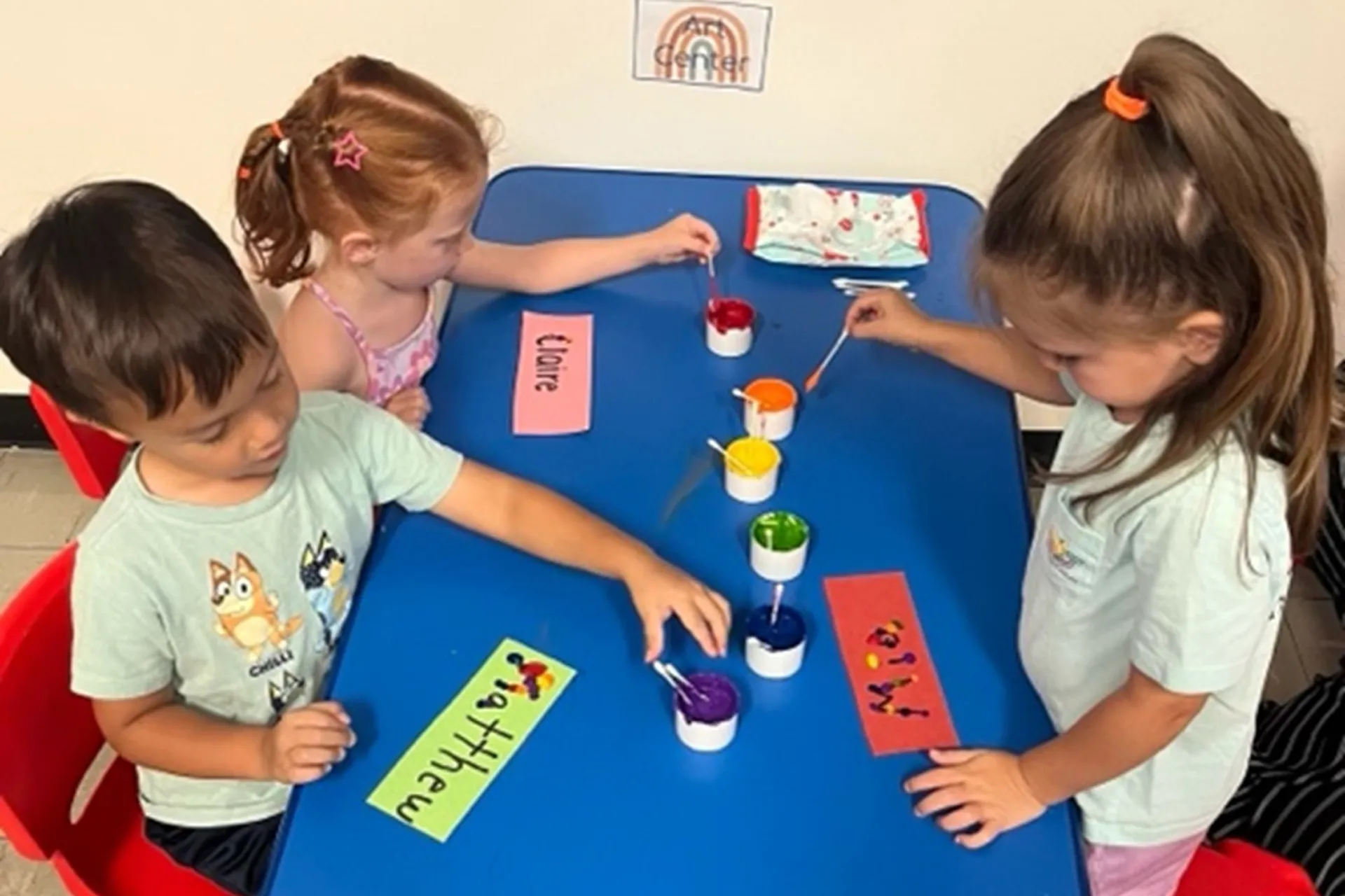 students having fun at the Levittown UPK Program
