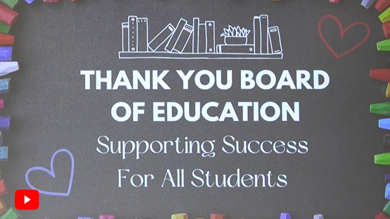 2025 Board of Education Appreciation Presentation