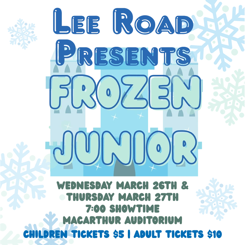 Lee Road Presents - Frozen Jr.