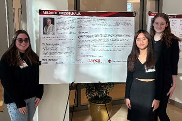 Congratulations MacArthur High School Science Research students Emily Cavanaugh, Meaghan Campbell, and Catherine Purirojejananon for being selected as one of 12 finalist groups to be invited to Stony Brook's campus on February 7th for presentations and an award ceremony.