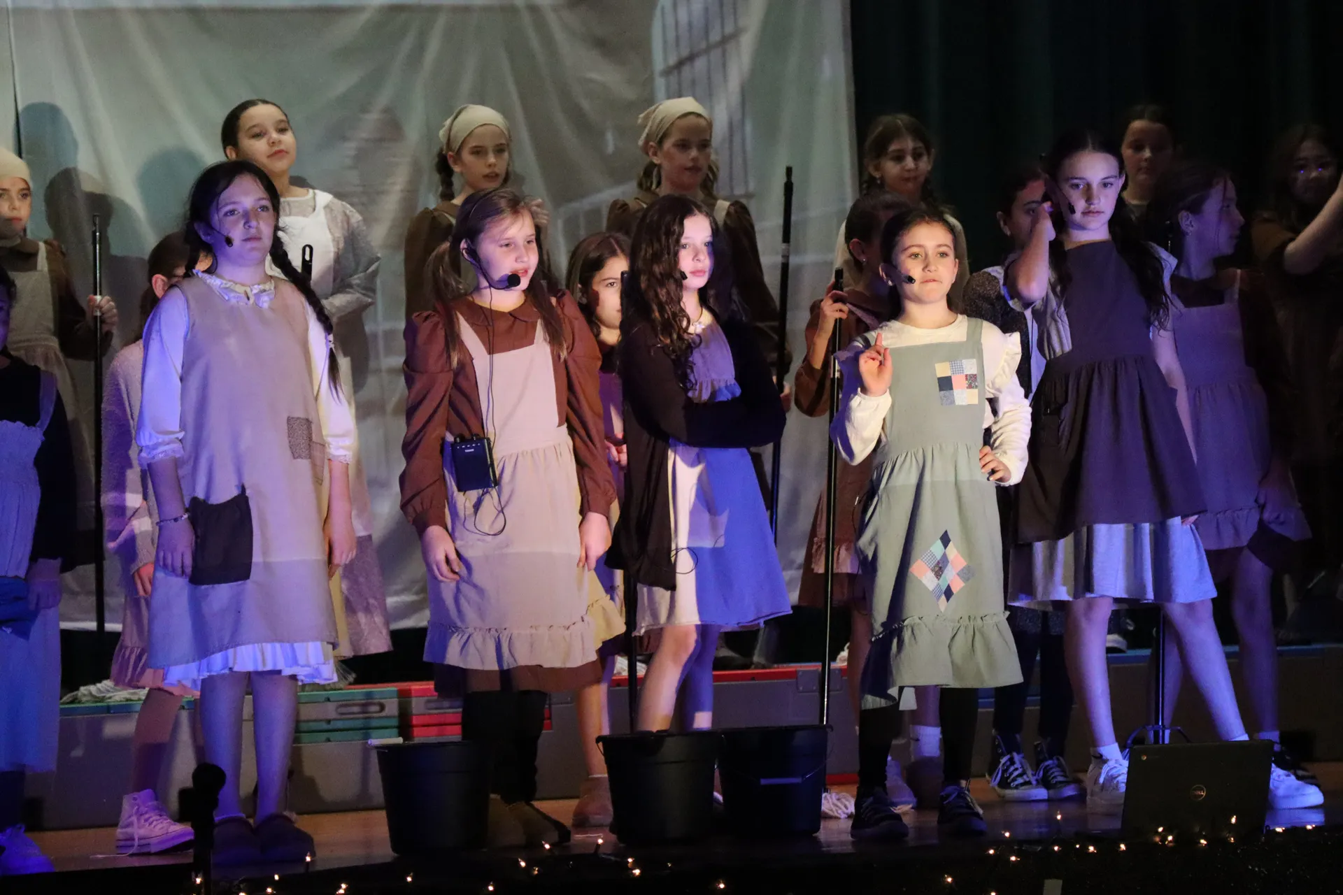 East Broadway Elementary School students took to the stage for a performance of
