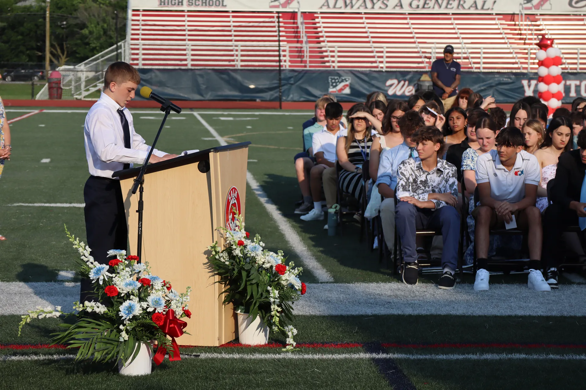 Salk Middle School Class of 2025 Moves Up on MacArthur Field