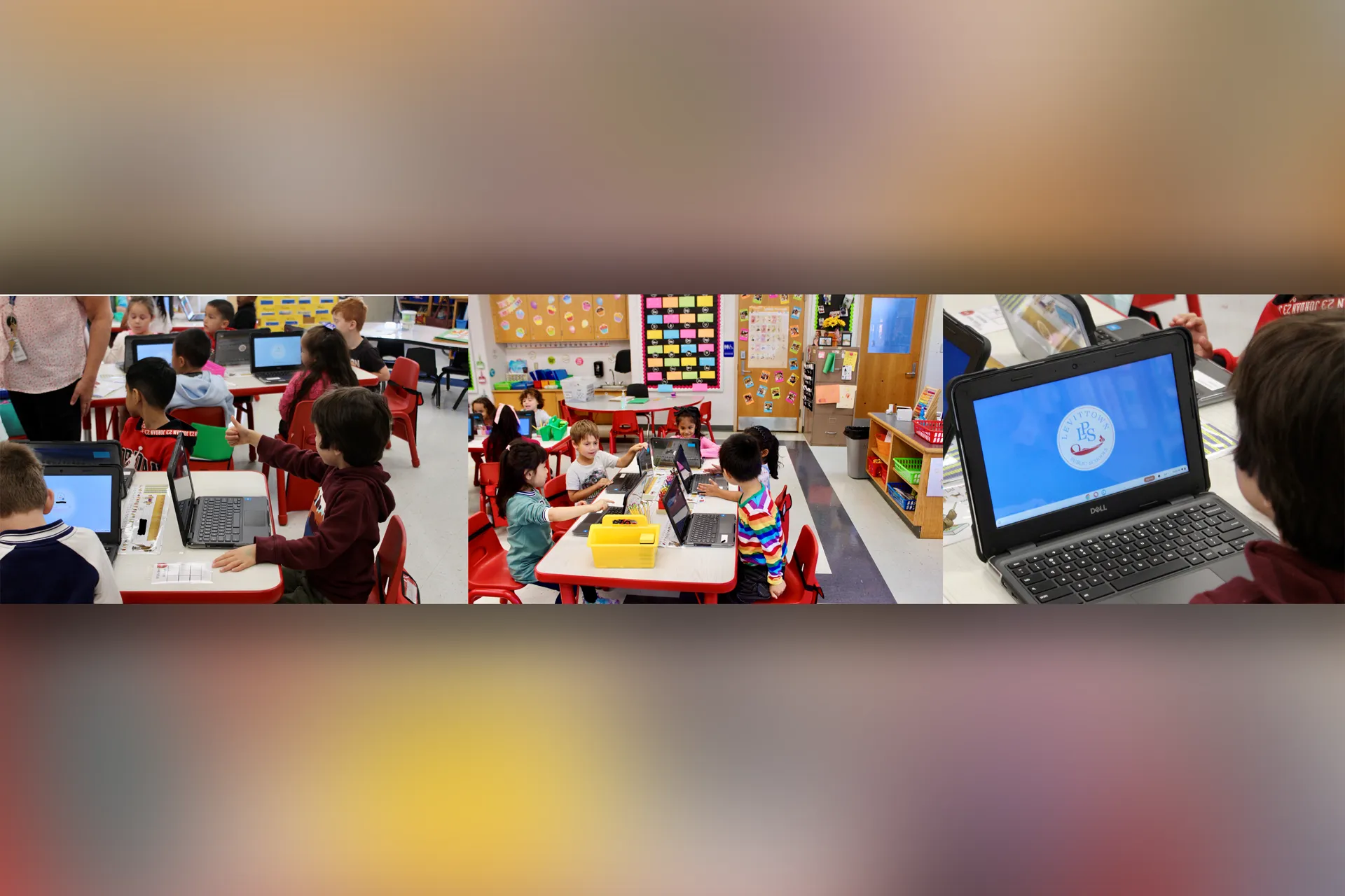 Abbey Lane Students Learn How to Use Their New Chromebooks
