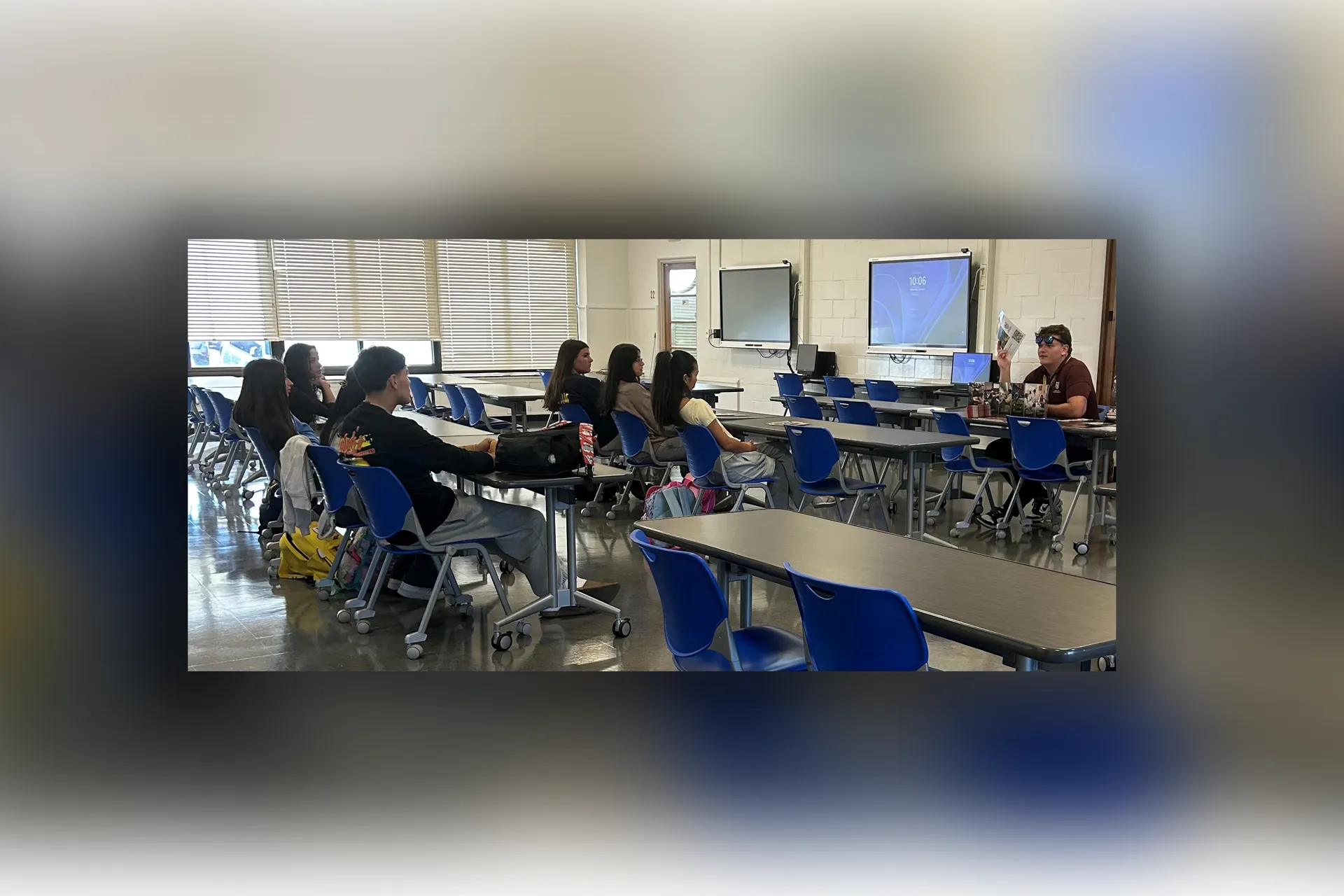 College Representative Visits at Division Avenue High School
