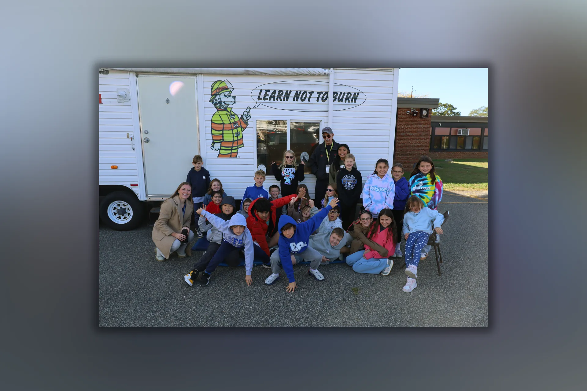 East Broadway Students Learn Fire Safety Basics