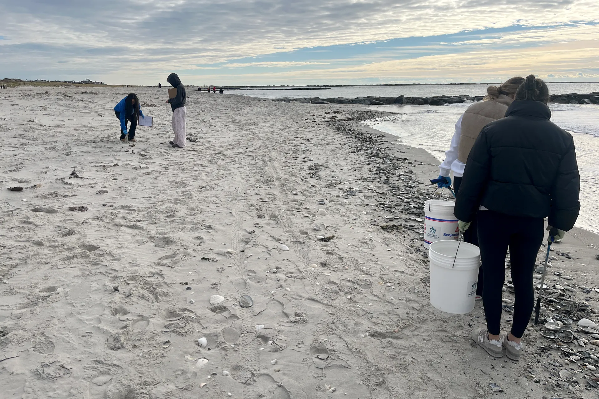 Division Students Participate in Town Beach Cleanup - image004 Division Students Participate in Town Beach Cleanup - image004