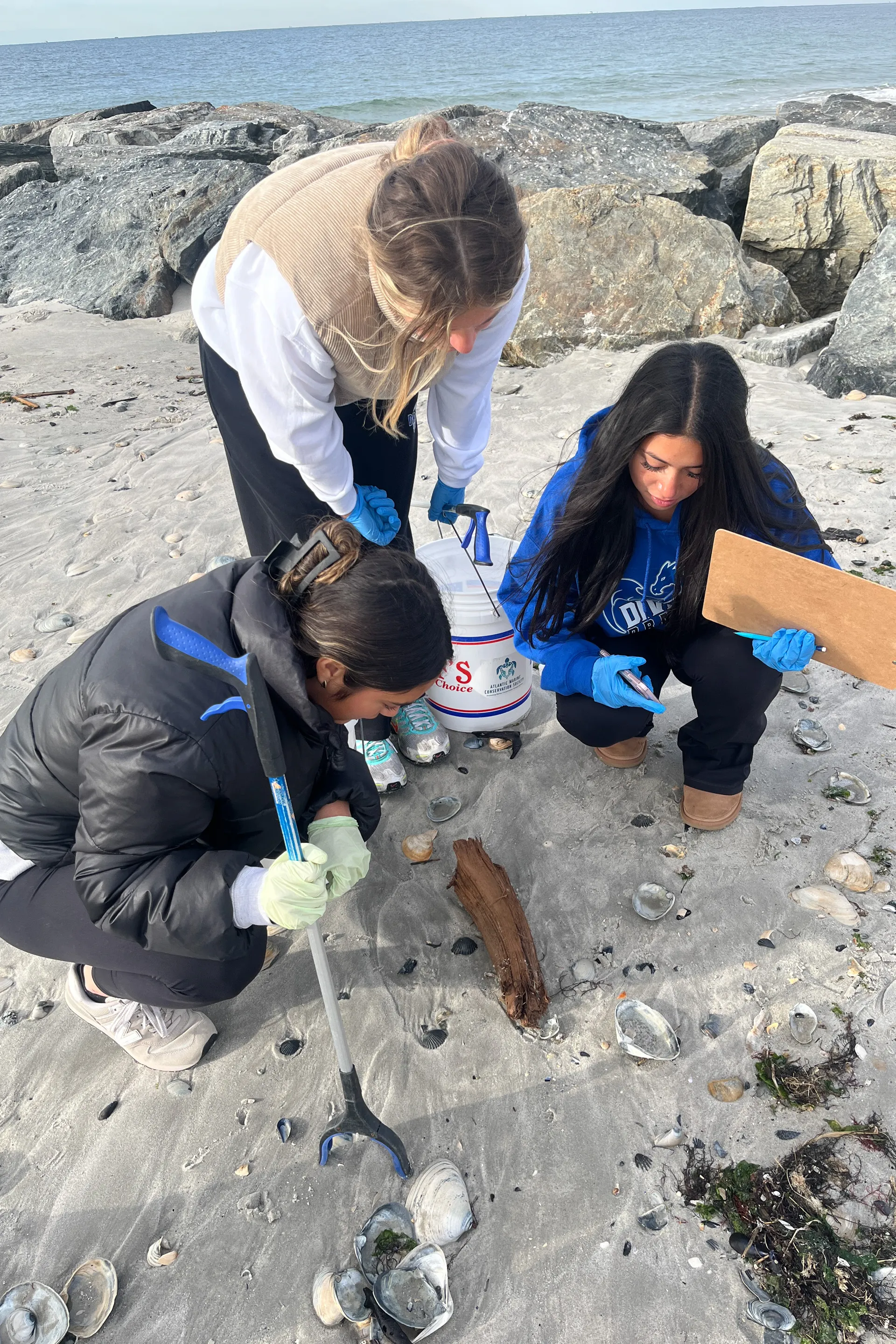 Division Students Participate in Town Beach Cleanup - image006 Division Students Participate in Town Beach Cleanup - image006