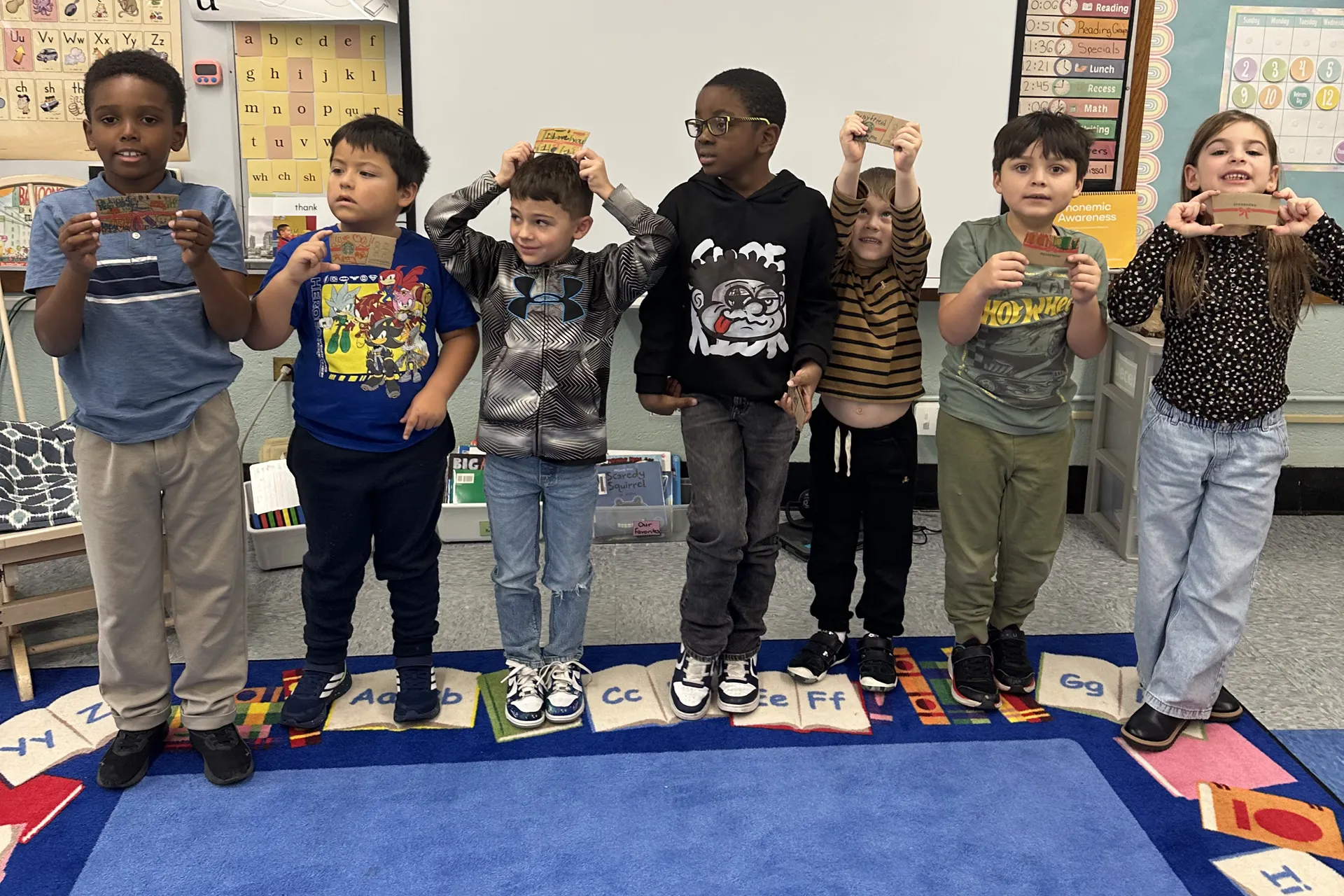 Summit Lane First Graders Celebrate World Kindness Day By Decorating Starbucks Coffe Sleeves - image005