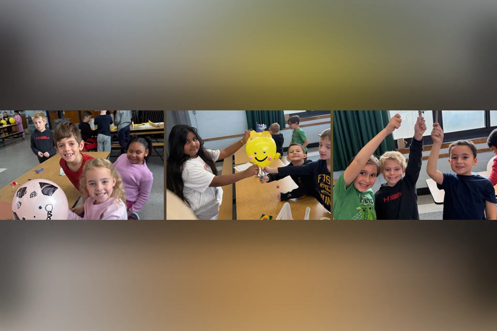 In the month of November, second graders read the story Balloons Over Broadway by Melissa Sweet. The story is about how the Macy's Thanksgiving Day Parade began.