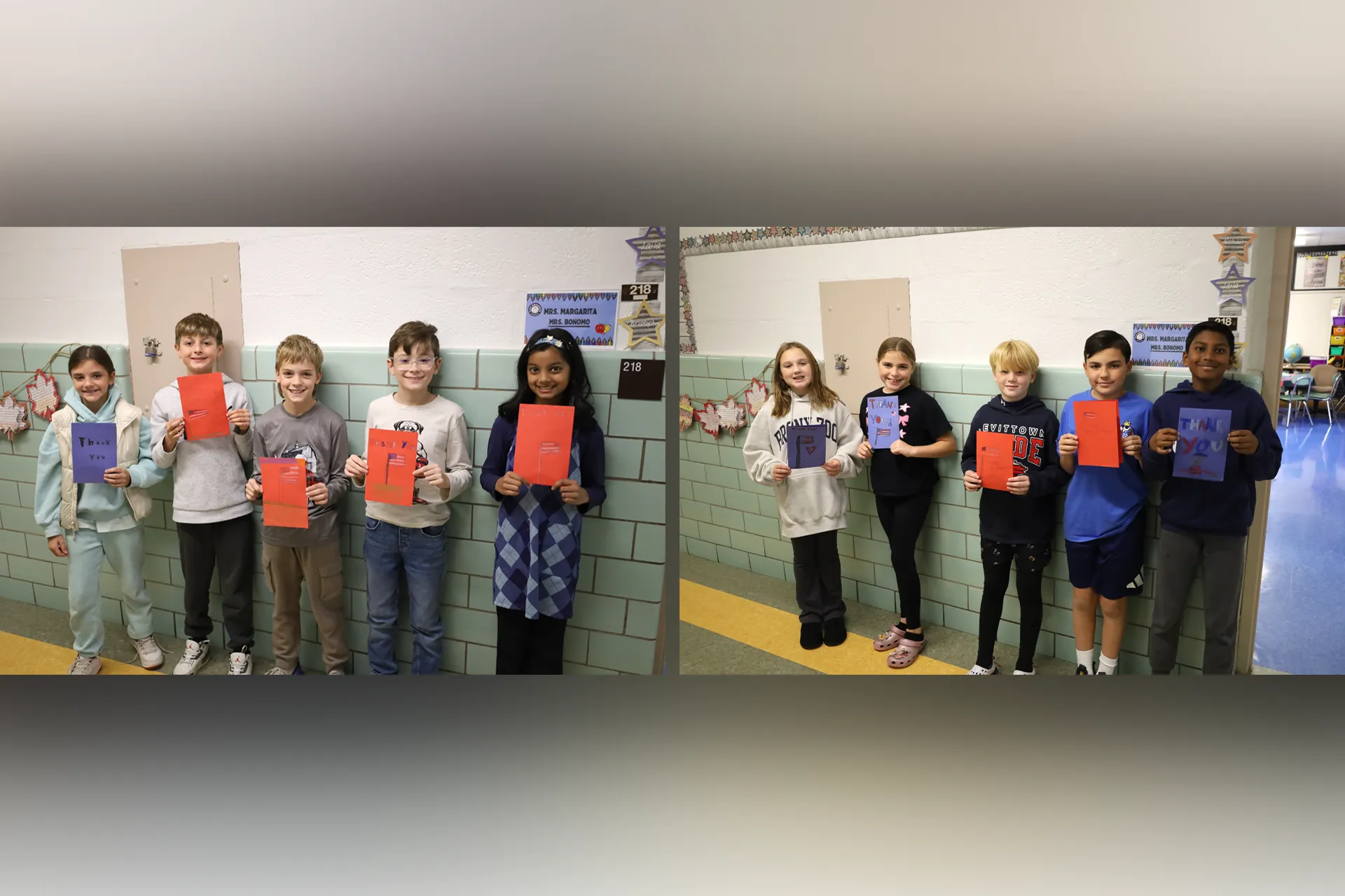 The East Broadway Elementary School community in the Levittown School District is marking Veterans Day through a heartfelt gesture that will reach veterans directly.