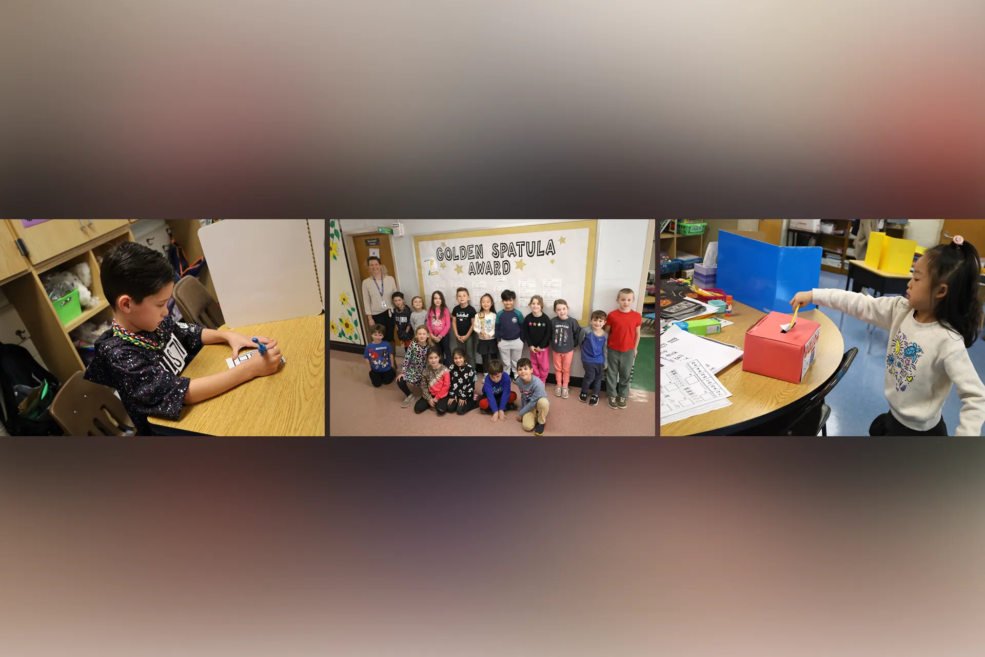Students at Lee Road Elementary School in the Levittown School District are experiencing democracy in action as classes cast their vote toward exciting possibilities.