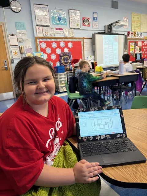 Mr. Bencivenga And Ms. Madigan's Class Support Character Traits With A Fun Activity at Gardiners Ave. - image005