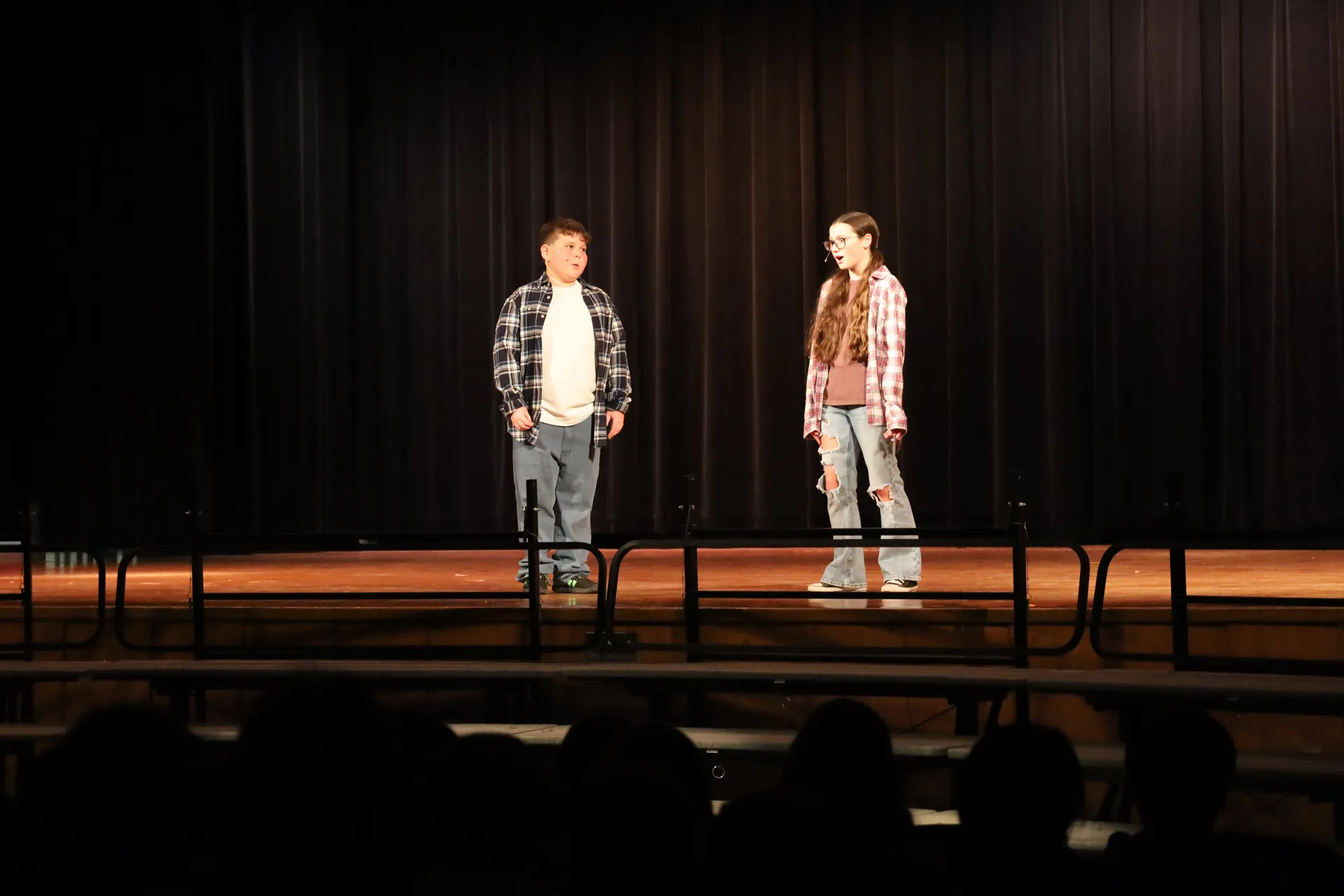 Student performers brought '13' to the Jonas E. Salk Middle School stage on Jan. 8 and 9.