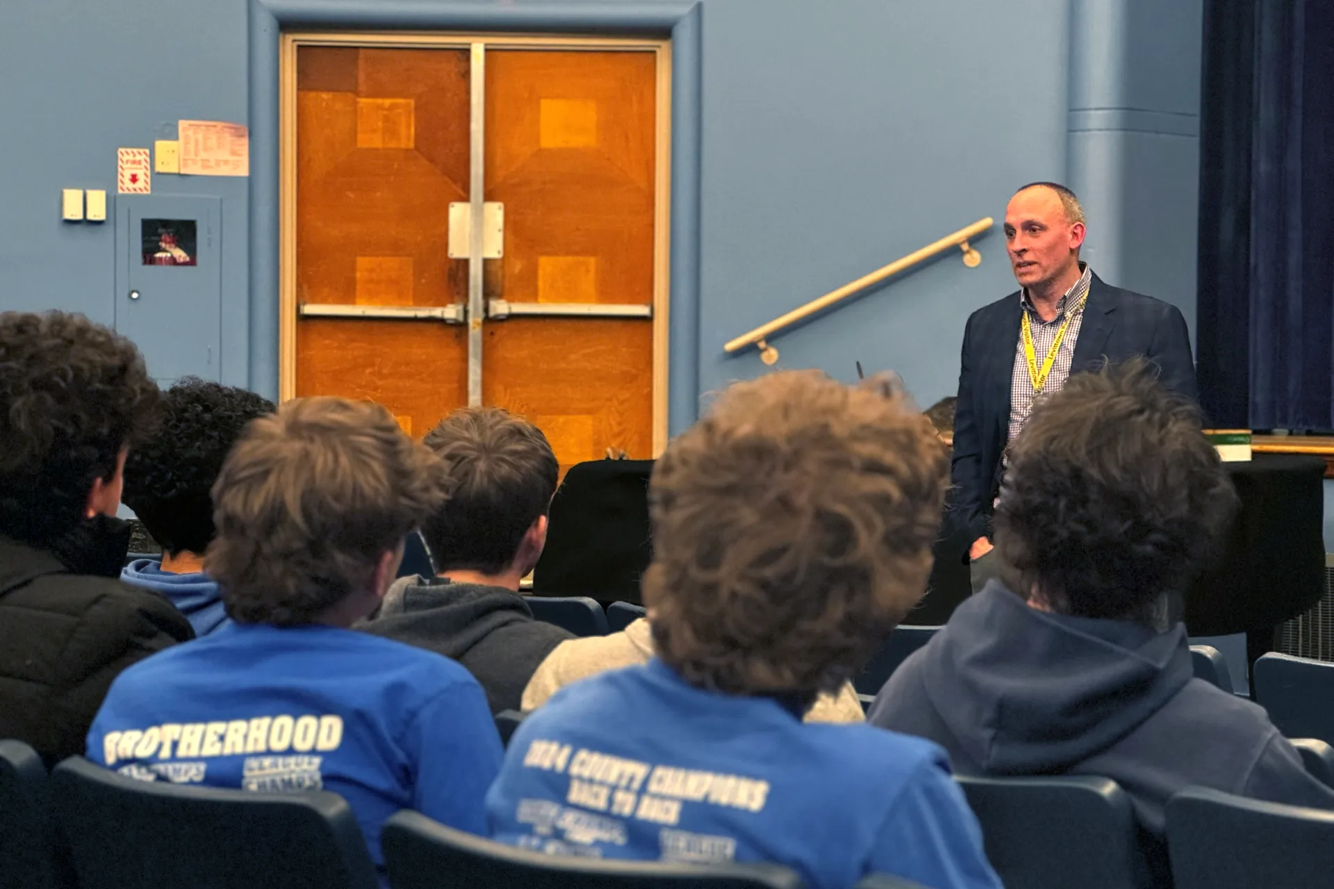 DAHS Alumni Dr. Shawn Fagan: Athlete, Scholar, and Leader Returns to Speak With Varsity Baseball - image004