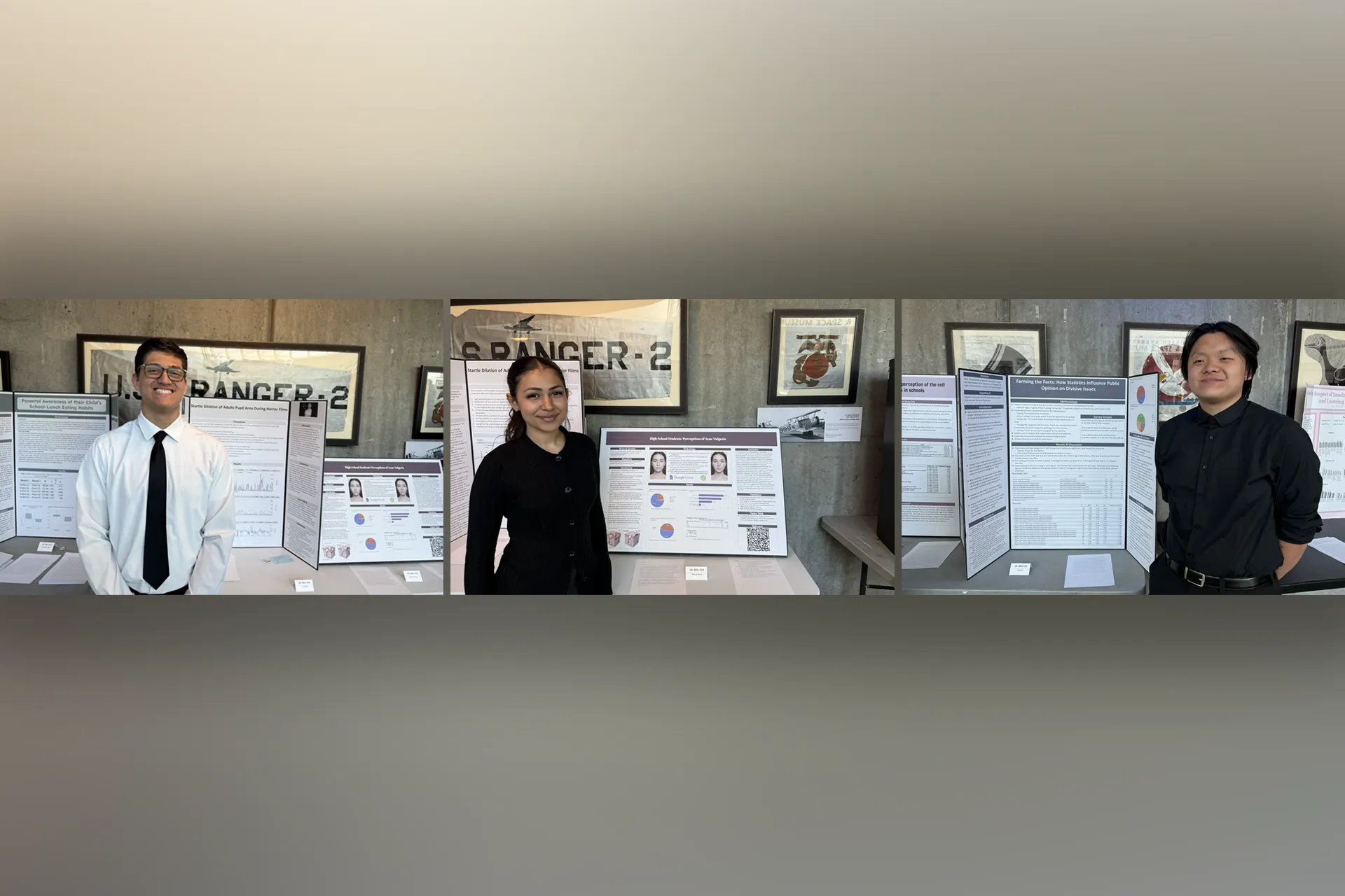 On Tuesday, 4/21, nine MacArthur Science Research students competed at the Long Island Science Congress, which took place at the Cradle of Aviation in Garden City.
