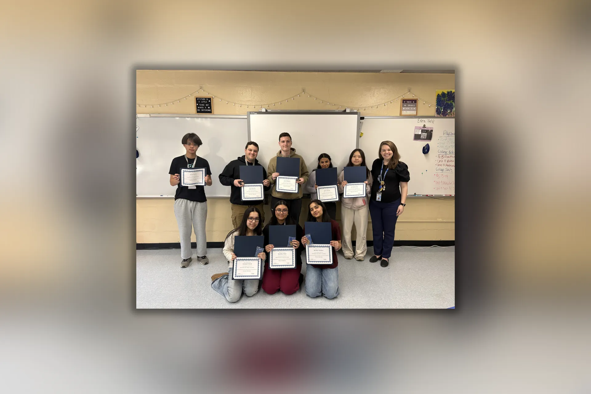 Division Ave. Students Compete in The Long Island Math Fair at Hofstra University