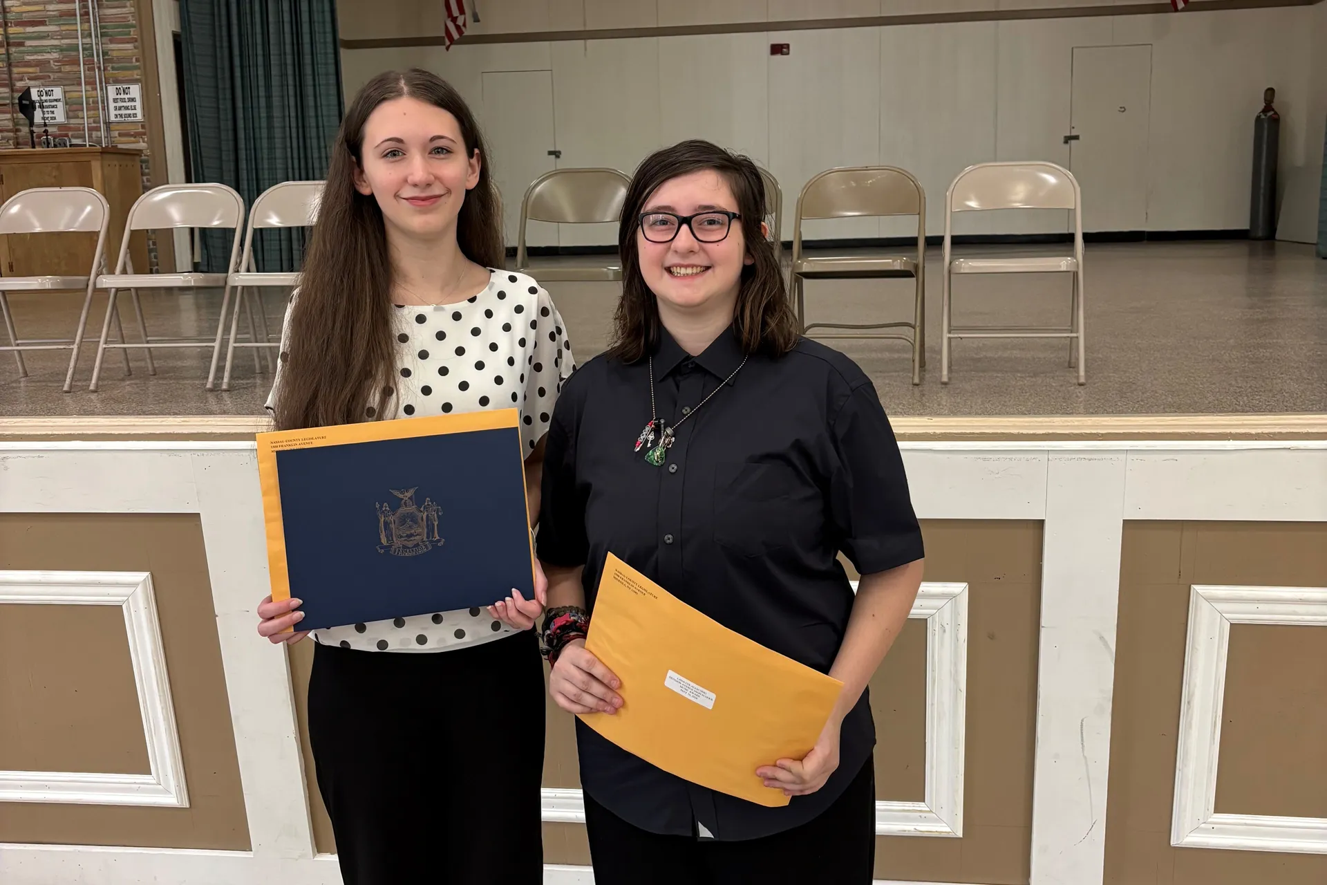 Two DAHS Students Honored at JWV Bernard and Lillian Hein Memorial Brotherhood Program Awards - image002