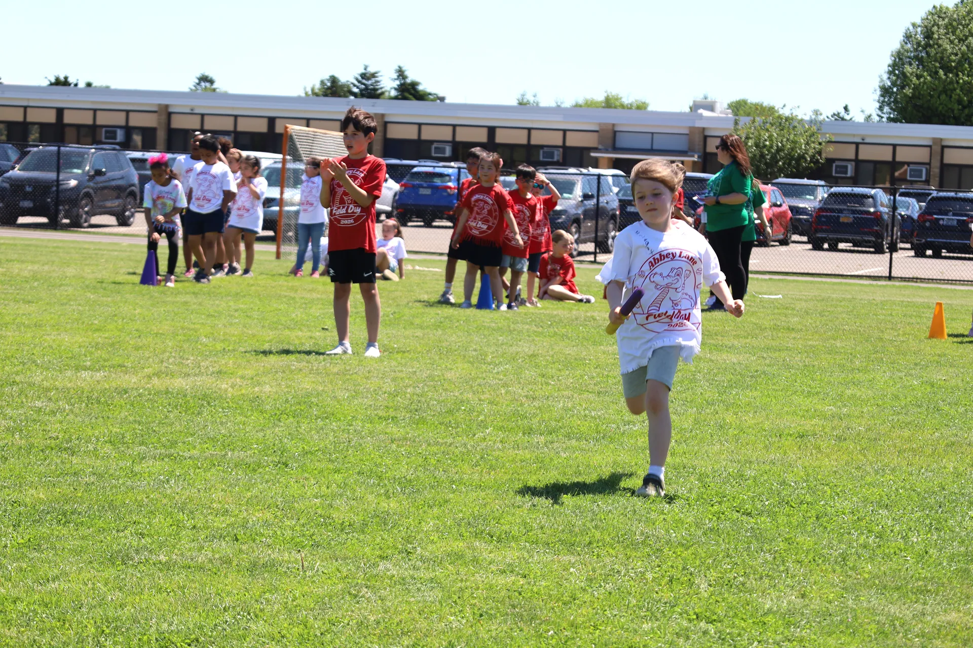 A variety of games and activities included a relay race.