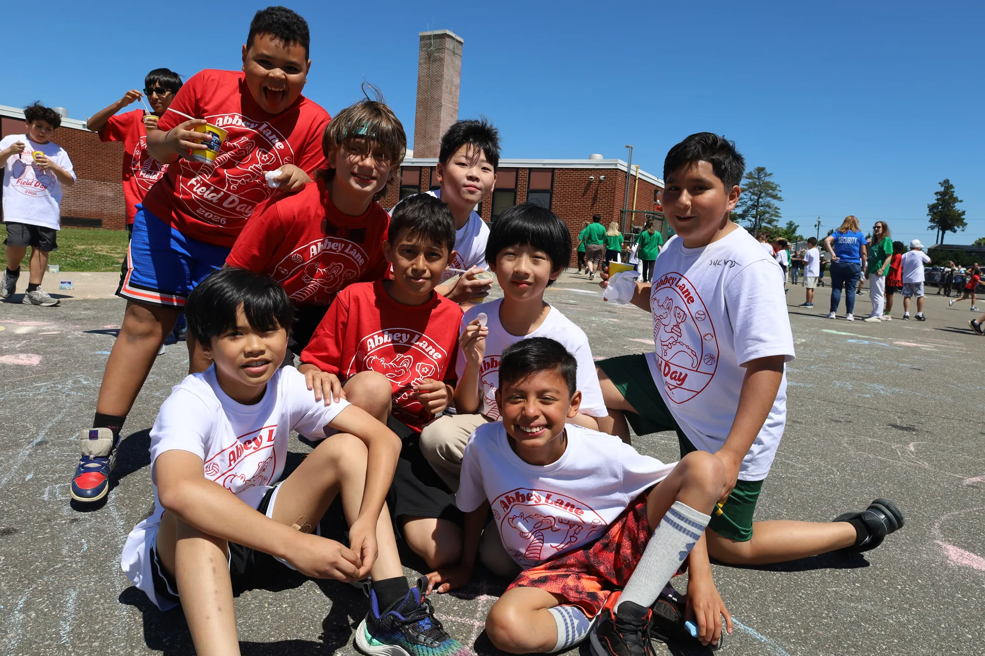 Fifth grader were excited to soon move up to middle school.