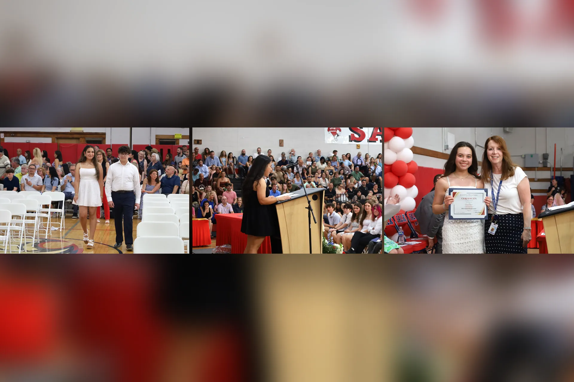 Jonas E. Salk Middle School's Class of 2026 are officially freshmen at General Douglas MacArthur High School following their moving up ceremony on June 11.