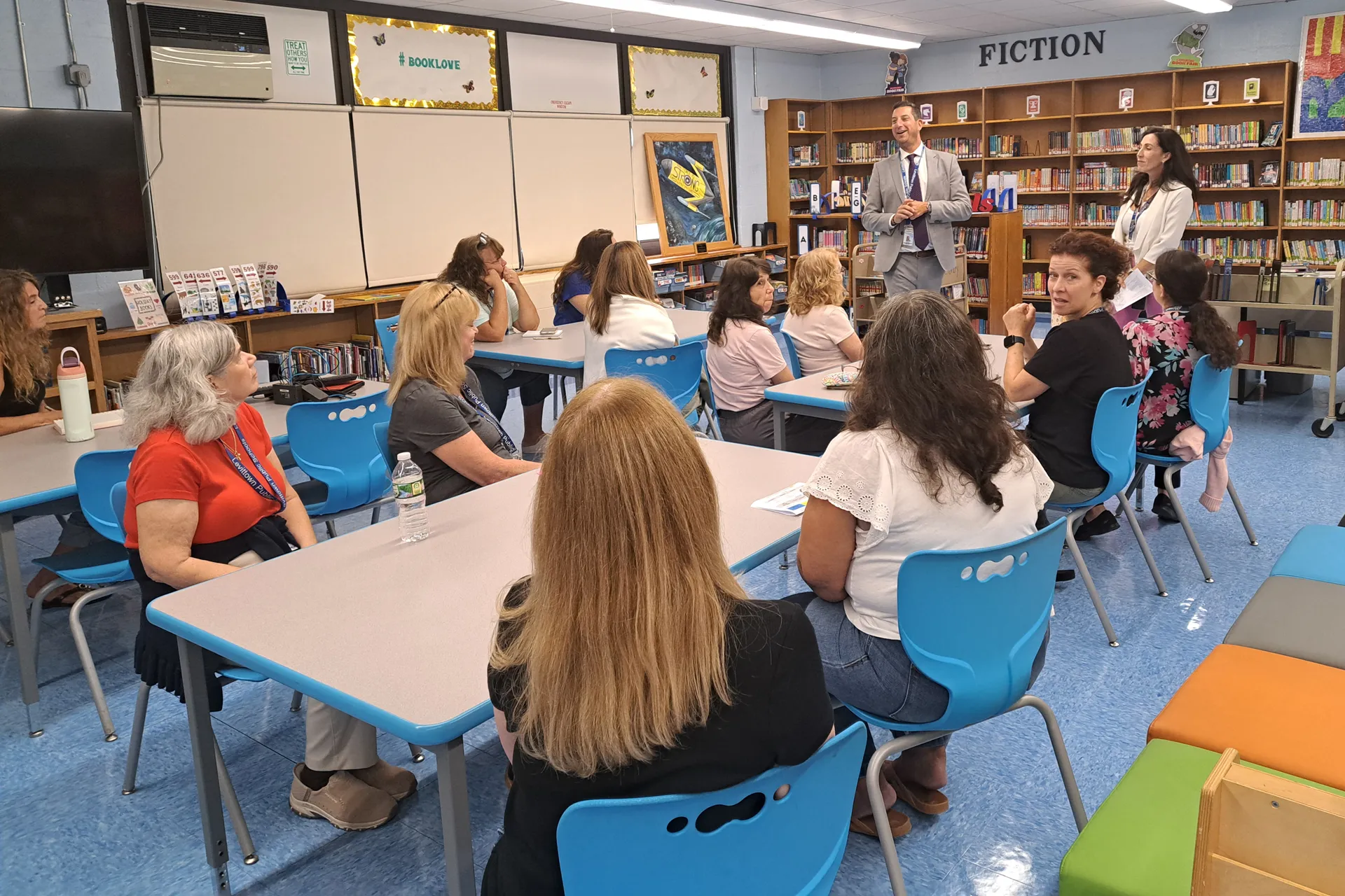East Broadway Welcomes Staff at Superintendent's Conference Day