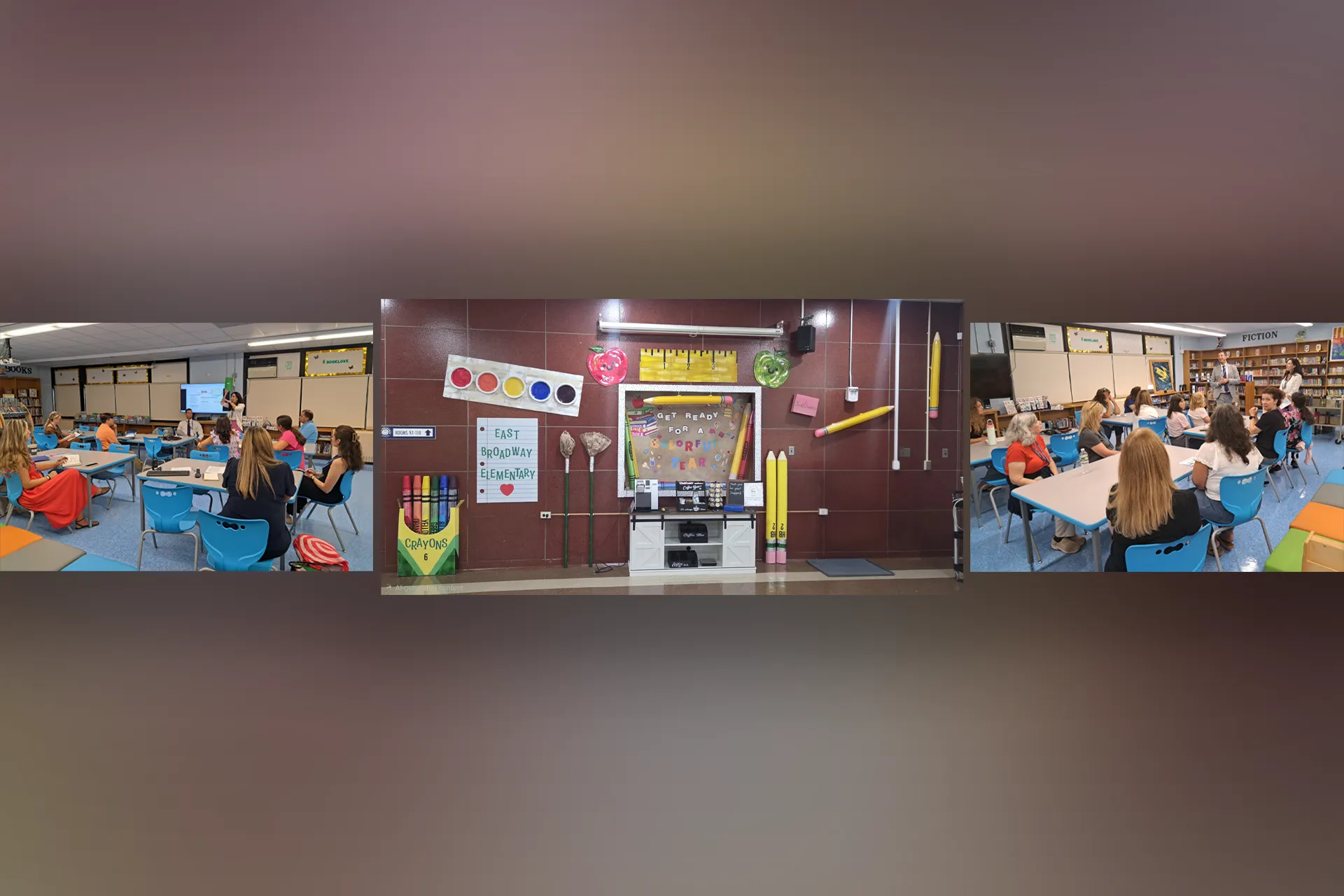 East Broadway Welcomes Staff at Superintendent's Conference Day