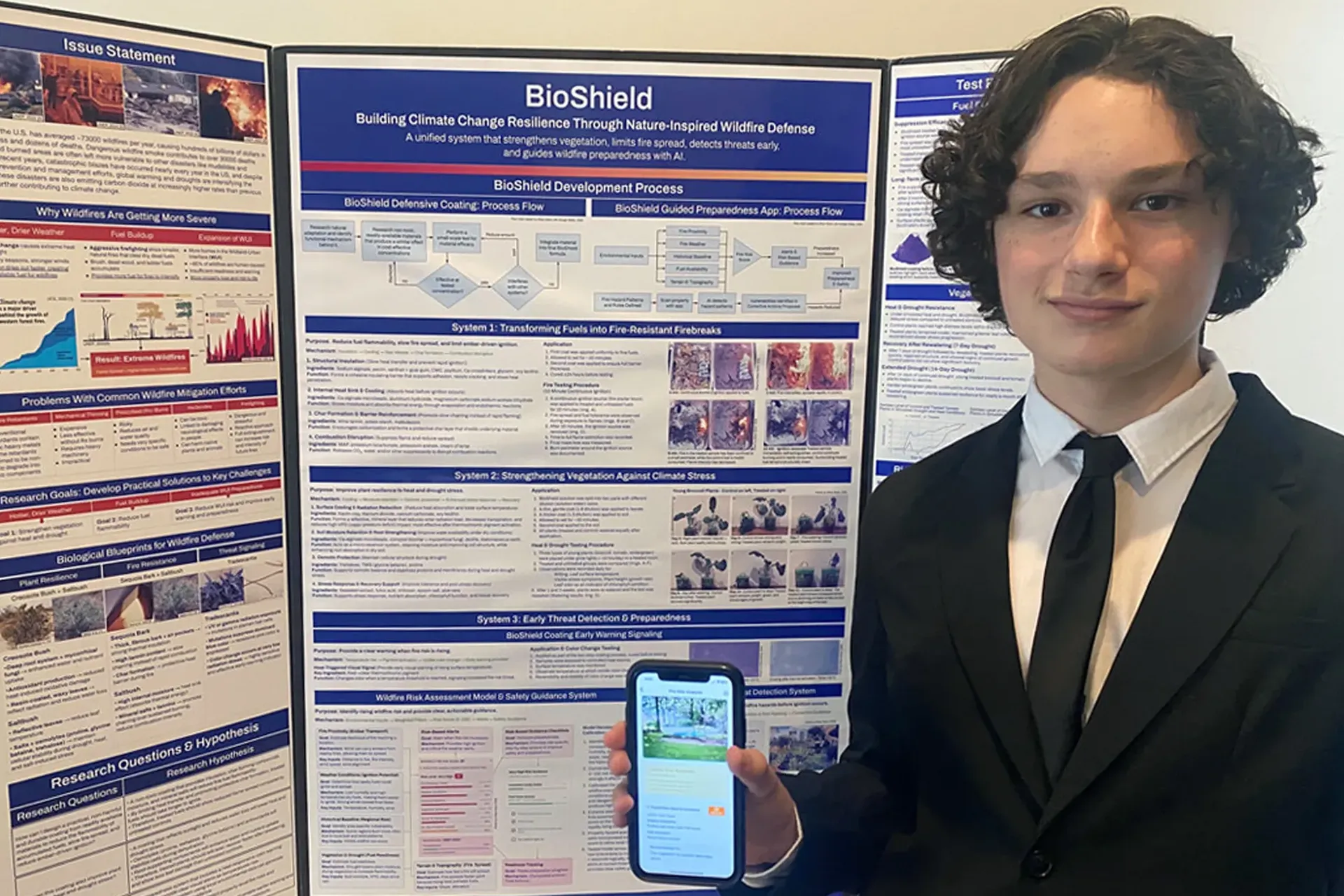 MacArthur Science Research Student Ethan Butov Recognized as National Junior Innovator