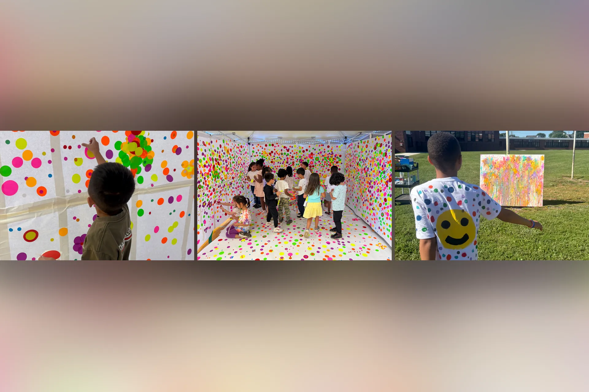 Northside School celebrated International Dot Day on September 15 with a schoolwide celebration of creativity, courage and collaboration inspired by Peter H. Reynolds' book The Dot.