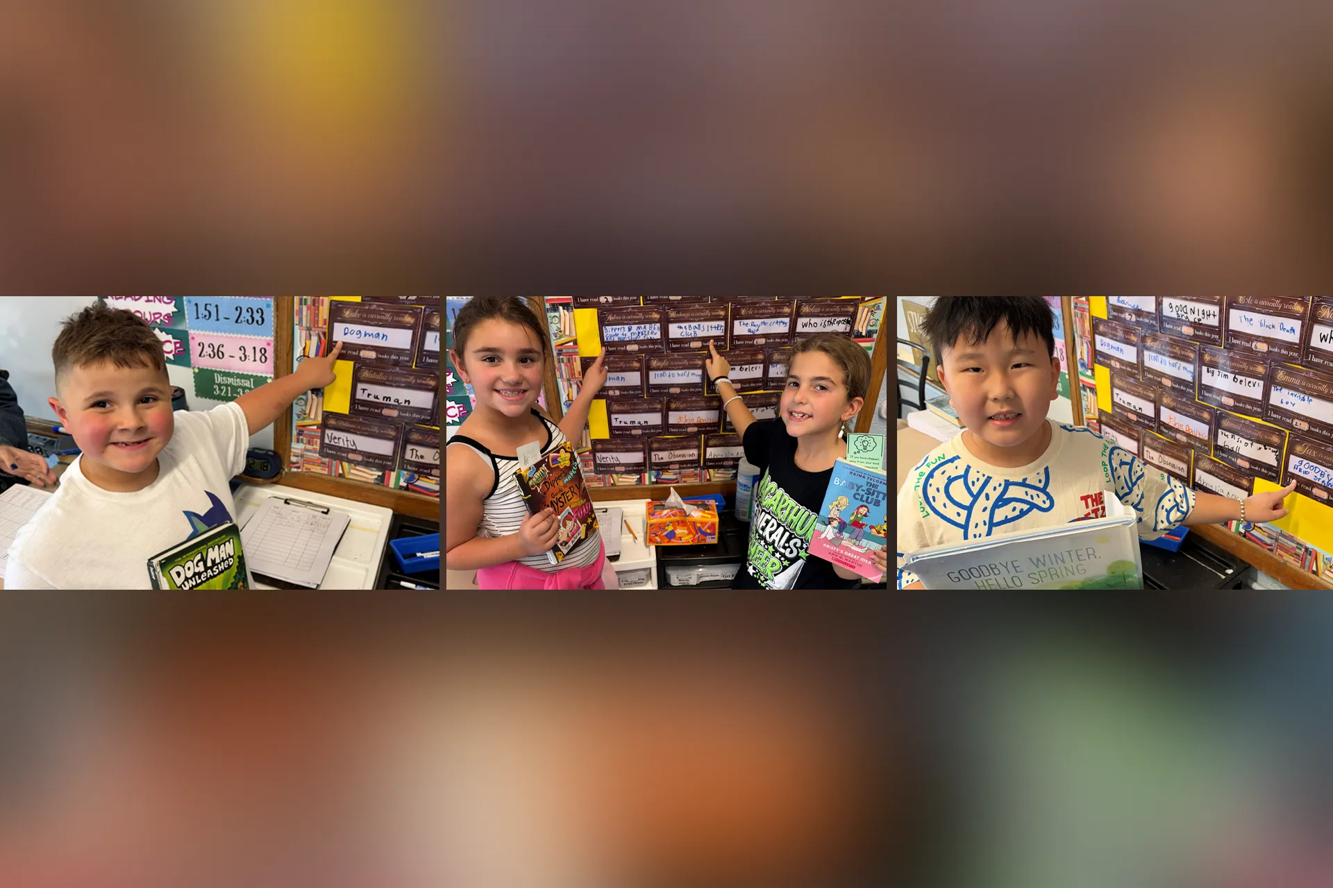 Celebrating #Booklove With Mr. Bencivenga and Ms. Loscalzo's Third Grade Students